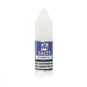 V4 V4POUR Blueberry Ice 10ml Nic Salt E-Liquid